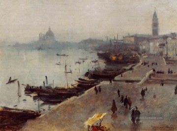  Venedig Kunst - Venedig in Grau Wetter John Singer Sargent